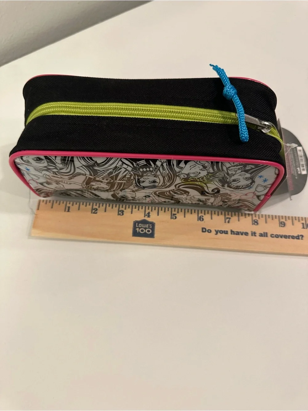 Monster High 16 Inch Backpack-Lunch Box-Pencil Case- Erasers-Misc School Supplie